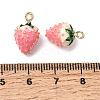 Alloy Enamel Pendants X-PALLOY-T094-04C-06-3