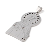 Non-Tarnish 201 Stainless Steel Pendants STAS-A094-01A-P-2