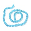 Electroplate Glass Beads Strands EGLA-A034-T6mm-L03-2