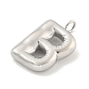 Non-Tarnish 304 Stainless Steel Pendants STAS-C102-15P-B-2