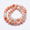 Natural Crackle Agate Beads Strands X-G-K203-89-10mm-2