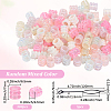 300Pcs Plastic Beads KY-PA0001-24-2