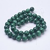 Synthetic Malachite Beads Strands G-D855-02-10mm-2