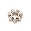 Flower Tibetan Style Alloy Spacer Beads X-TIBEB-ZN-26197-AS-RS-1