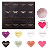 10 Colors Valentine's Day Sealing Stickers DIY-NB0003-29-2