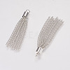 Iron Chain Tassel Pendants IFIN-F144-09P-2