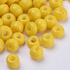 Baking Paint Glass Seed Beads SEED-Q025-4mm-M06-2