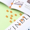 Autumn Theme Transparent Acrylic Beads X-TACR-S089-10mm-11-6