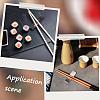 6Pcs 3 Styles Ceramic Chopsticks Stand DJEW-CP0001-38A-5