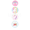 8 Styles Horse Paper Stickers DIY-L051-008-4