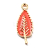 Thanksgiving Day Alloy Enamel Pendants ENAM-D060-01C-KCG-1