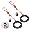 2Pcs Neck Wear Magnifying Glass AJEW-CA0005-27A-1