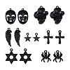 42Pcs 7 Style Alloy Pendants FIND-SZ0002-38-1