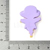 Opaque Resin Cabochons RESI-D310-01F-3