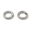 Tarnish Resistant 304 Stainless Steel Open Jump Rings X-STAS-Q186-02-4x0.7mm-3