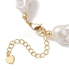 Natural Baroque Pearl Keshi Pearl Beaded Necklaces for Women NJEW-JN05870-5