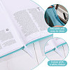 Polyester Book Cover OFST-WH0004-144L-6