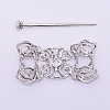 Tibetan Style Alloy Hair Forks OHAR-WH0016-34-2