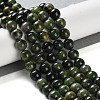 Natural Green Diopside Beads Strands G-NH0031-01B-2