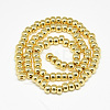 Electroplate Non-magnetic Synthetic Hematite Beads Strands X-G-Q465-38G-2