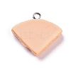 Bread Theme Resin Pendants RESI-K009-13P-5