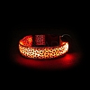Adjustable Polyester LED Dog Collar MP-H001-A15-6