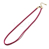 Nylon Milan Cord Necklace Making MAK-M028-01G-26-1