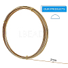 Half Round Brass Wire for Jewelry Making CWIR-WH0003-02G-2