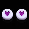 Opaque Acrylic Beads MACR-N008-57D-2