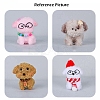 Polyester Plush Sticks DIY-Z031-01J-3