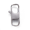 304 Stainless Steel Lobster Claw Clasps STAS-I117-02B-P-1