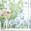 Waterproof PVC Colored Laser Stained Window Film Adhesive Stickers DIY-WH0256-020-7