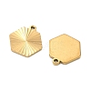 304 Stainless Steel Pendants STAS-C167-08C-G-2