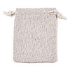 Cotton Packing Pouches Drawstring Bags ABAG-R011-7x9-2