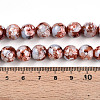 Baking Paint Glass Beads Strands X-DGLA-N003-10mm-A03-4