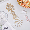 Welded Water Brass and Iron Applique DIY-WH20048-025A-3