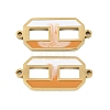 304 Stainless Steel Enamel Connector Charms STAS-Z190-10G-01-1