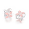 Alloy Enamel European Beads MPDL-R006-04-1