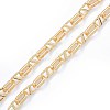 Alloy Oval Link Chains LCHA-N01-10-4