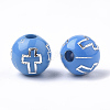 Plating Acrylic Beads PACR-Q113-10I-2
