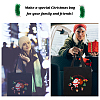 Christmas Theme DIY Canvas Tote Bag Santa Claus Embroidery Making Kit DIY-WH0029-31-5
