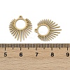 201 Stainless Steel Pendants STAS-U052-02E-G-3