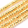 Electroplate Non-magnetic Synthetic Hematite Beads Strands G-L485-06D-G-1