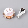 Zinc Alloy with Rhinestones Car Perfume Decoration Set DIY-TAC0011-03B-2