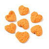 Handicraft Cotton Knitting Heart Ornament Accessories FIND-WH0116-44B-1