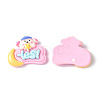 Opaque Resin Cabochons CRES-P023-01C-2