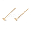 Brass Star Head Pins FIND-B009-02G-1