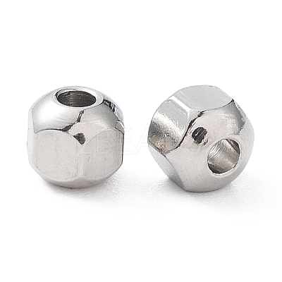 Non-Tarnish 201 Stainless Steel Beads STAS-P327-07P-1