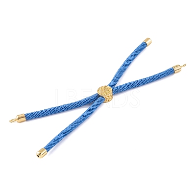 Nylon Cords Bracelet Makings Fit for Connector Charms AJEW-P116-01G-26-1