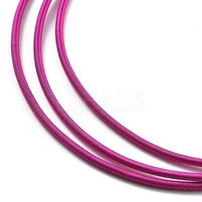 Iron Spring Chains Stretch Bracelets BJEW-M057-01D-1